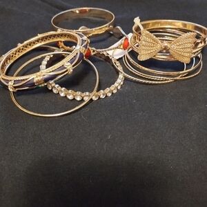 Set Of 13 Fashion Bangles